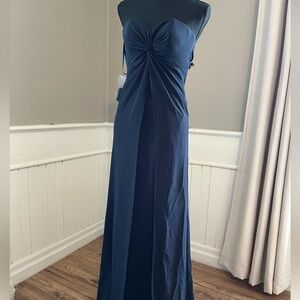 Mori Lee Midnight Blue Prom Dress